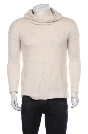Ανδρικό πουλόβερ A New Day, Μέγεθος M, Χρώμα Εκρού, Τιμή 6,28 €