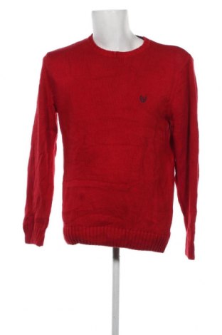 Ανδρικό πουλόβερ Chaps, Μέγεθος M, Χρώμα Κόκκινο, Τιμή 6,28 €