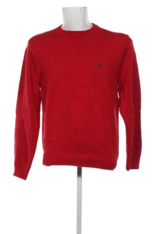 Ανδρικό πουλόβερ Chaps, Μέγεθος L, Χρώμα Κόκκινο, Τιμή 6,28 €