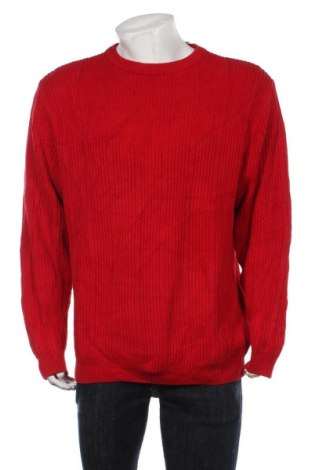 Ανδρικό πουλόβερ Chaps, Μέγεθος L, Χρώμα Κόκκινο, Τιμή 7,13 €