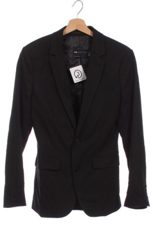 Ανδρικό σακάκι ASOS, Μέγεθος S, Χρώμα Μαύρο, Τιμή 6,65 €