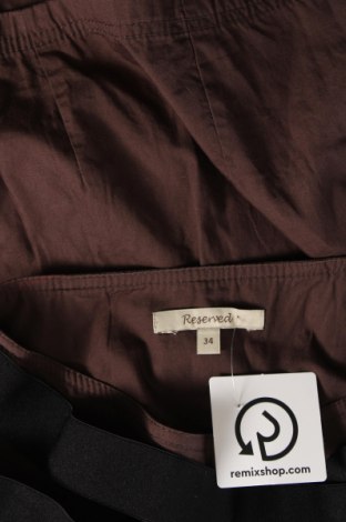 Φούστα Reserved, Μέγεθος XS, Χρώμα Καφέ, Τιμή 1,61 €