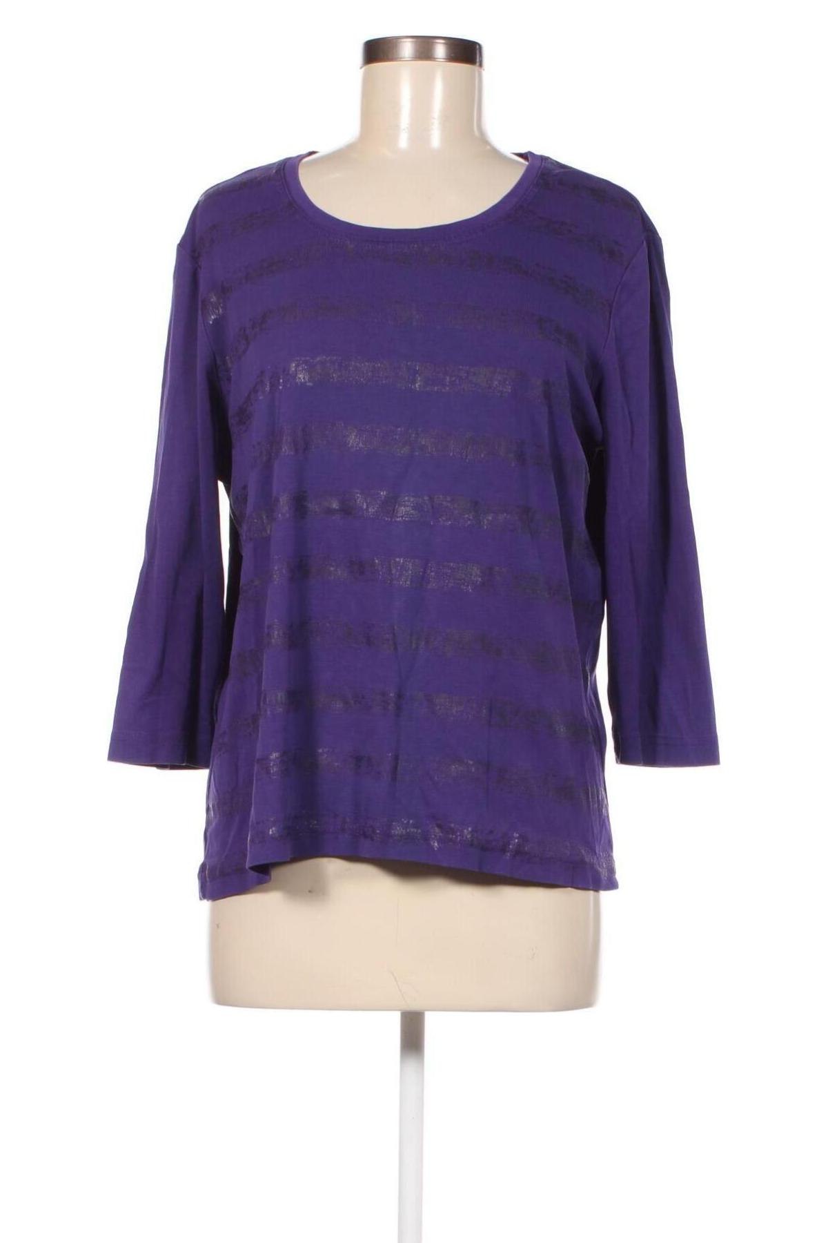Γυναικεία μπλούζα G.W., Μέγεθος M, Χρώμα Βιολετί, Τιμή 2,31 €