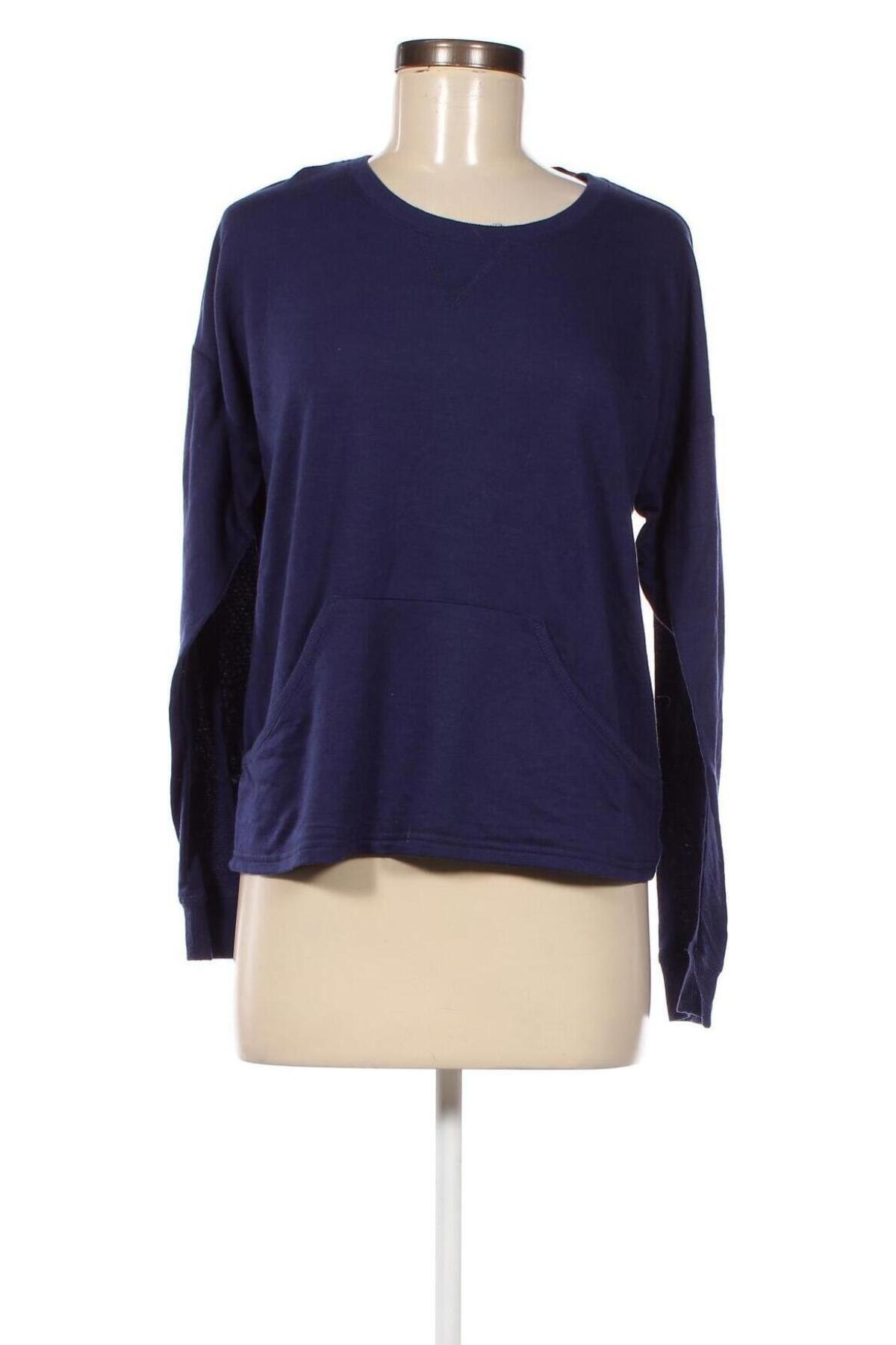 Γυναικεία μπλούζα Hanes, Μέγεθος M, Χρώμα Μπλέ, Τιμή 2,94 €