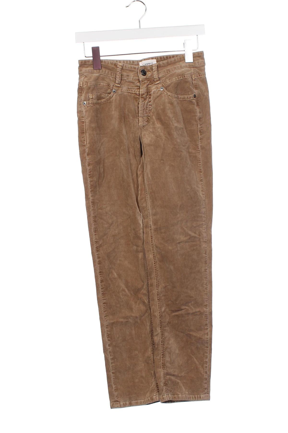 Дамски панталон Cambio, Размер XS, Цвят Кафяв, Цена 4,90 лв.