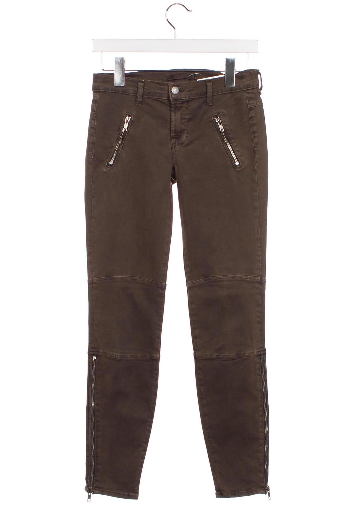 Дамски панталон J Brand, Размер XS, Цвят Кафяв, Цена 9,52 лв.