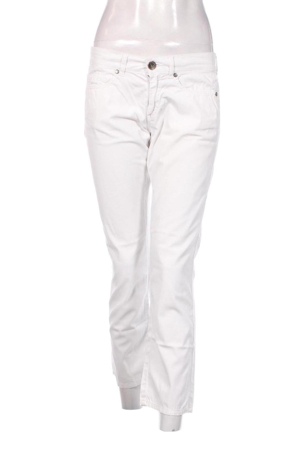 Pantaloni de femei Max&Co., Mărime S, Culoare Alb, Preț 273,03 Lei