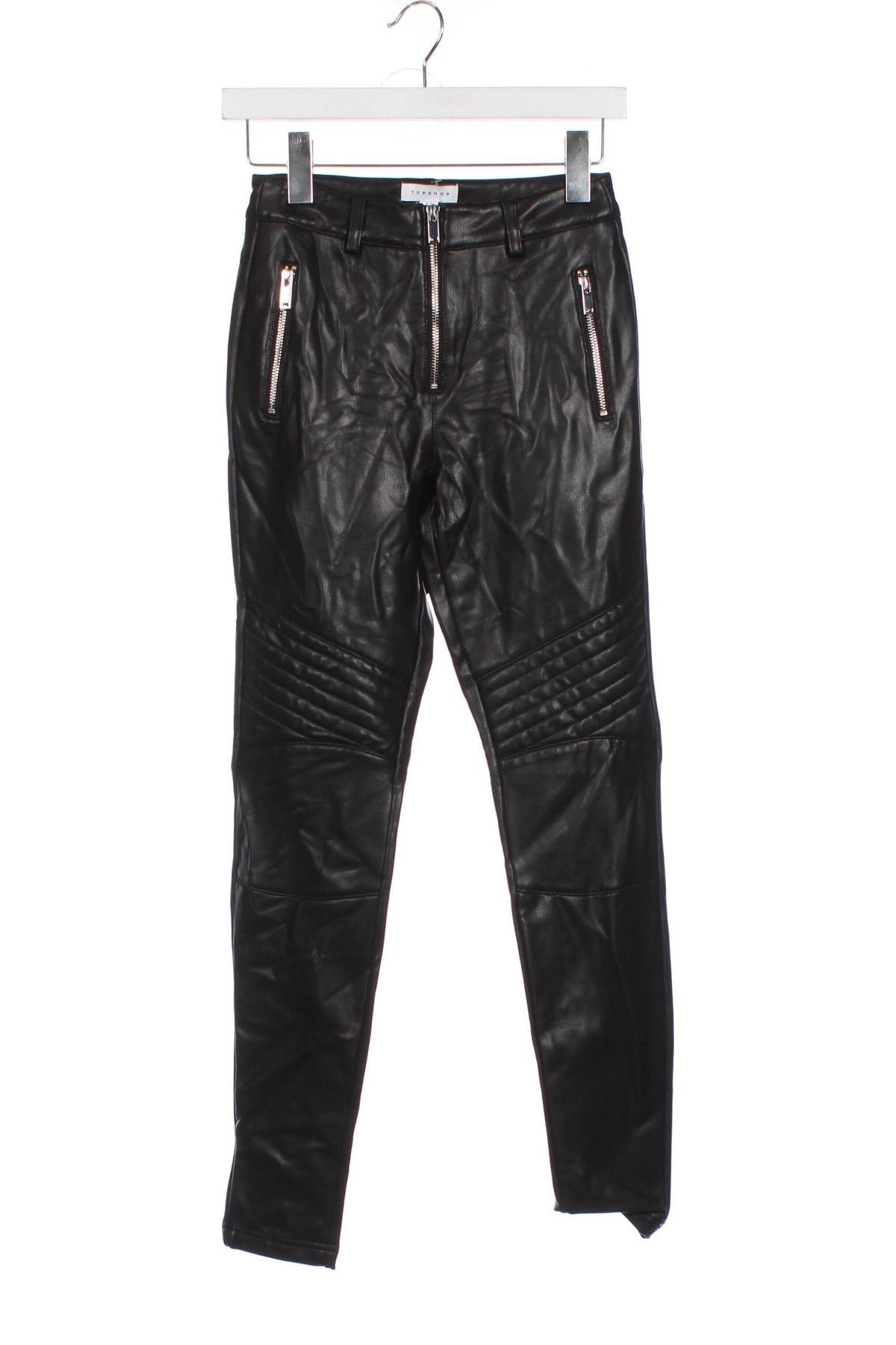 Γυναικείο παντελόνι Topshop, Μέγεθος XS, Χρώμα Μαύρο, Τιμή 44,85 €