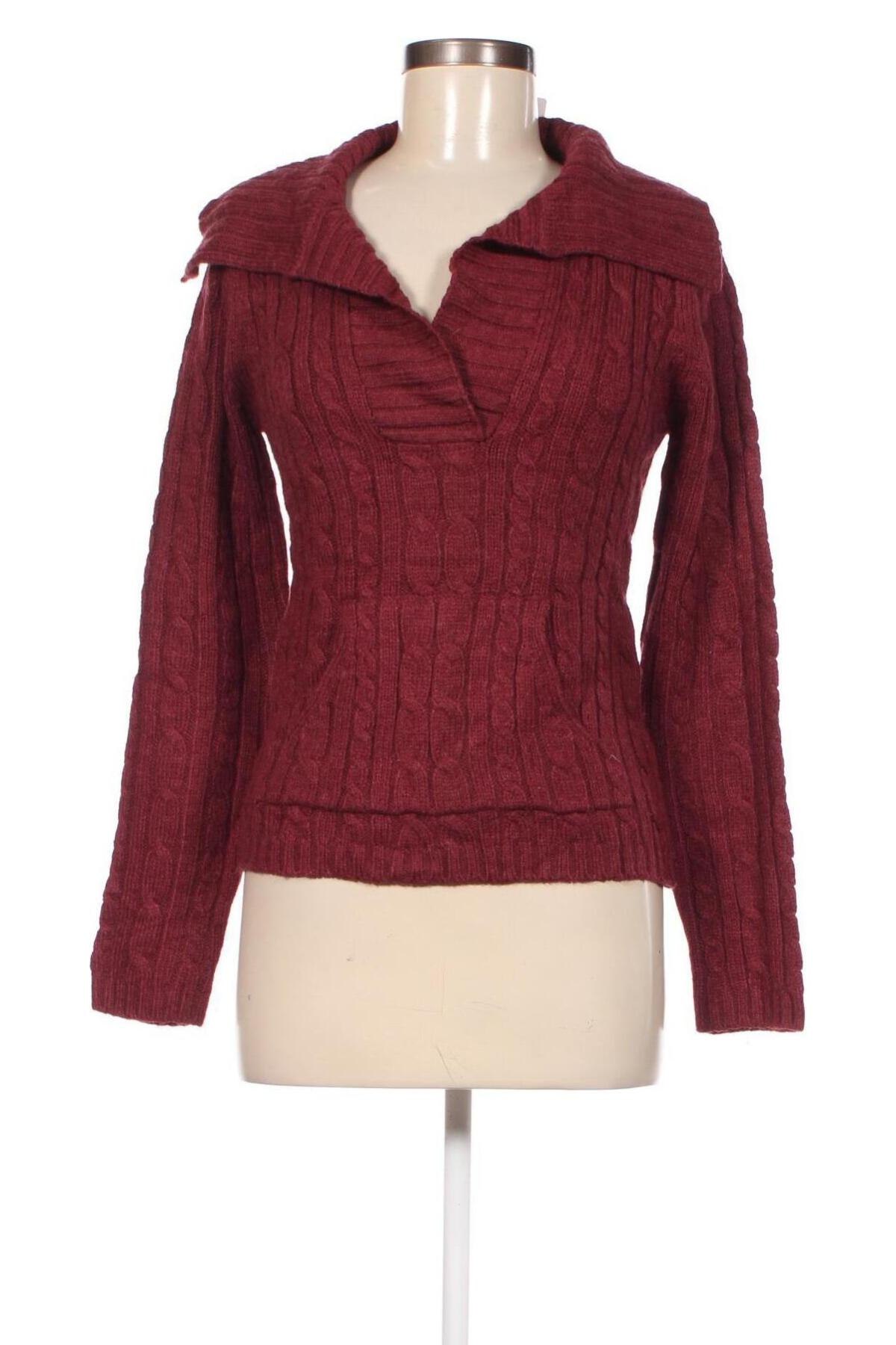 Γυναικείο πουλόβερ Bluenotes, Μέγεθος M, Χρώμα Κόκκινο, Τιμή 3,23 €