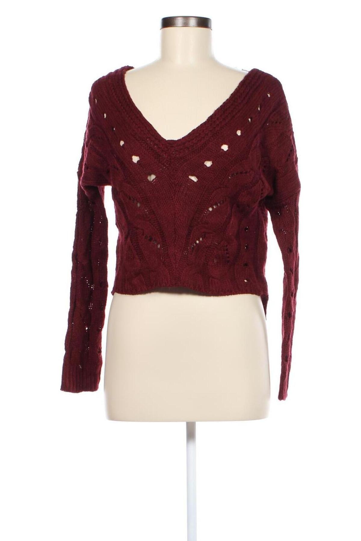 Damski sweter Charlotte Russe, Rozmiar M, Kolor Czerwony, Cena 22,99 zł