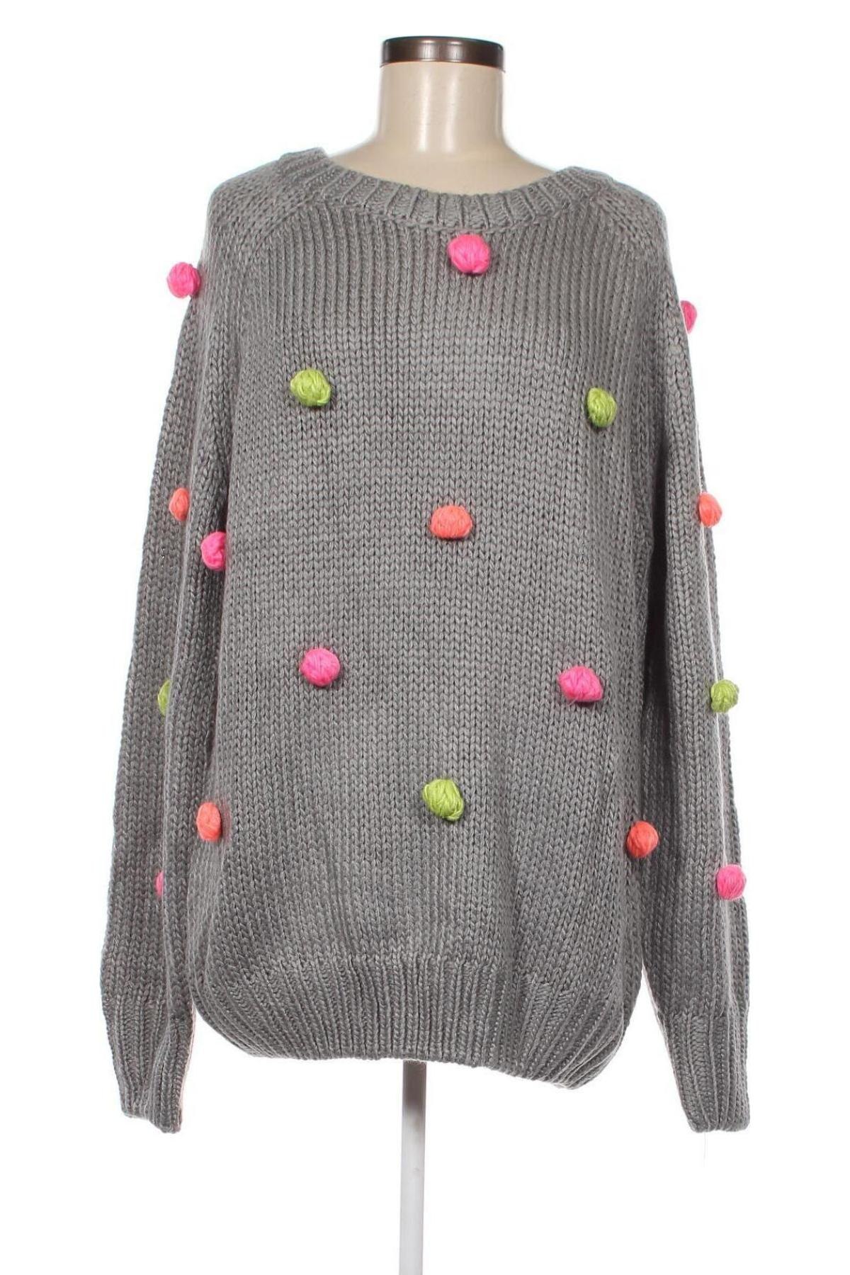 Γυναικείο πουλόβερ MyMO, Μέγεθος XL, Χρώμα Γκρί, Τιμή 30,62 €