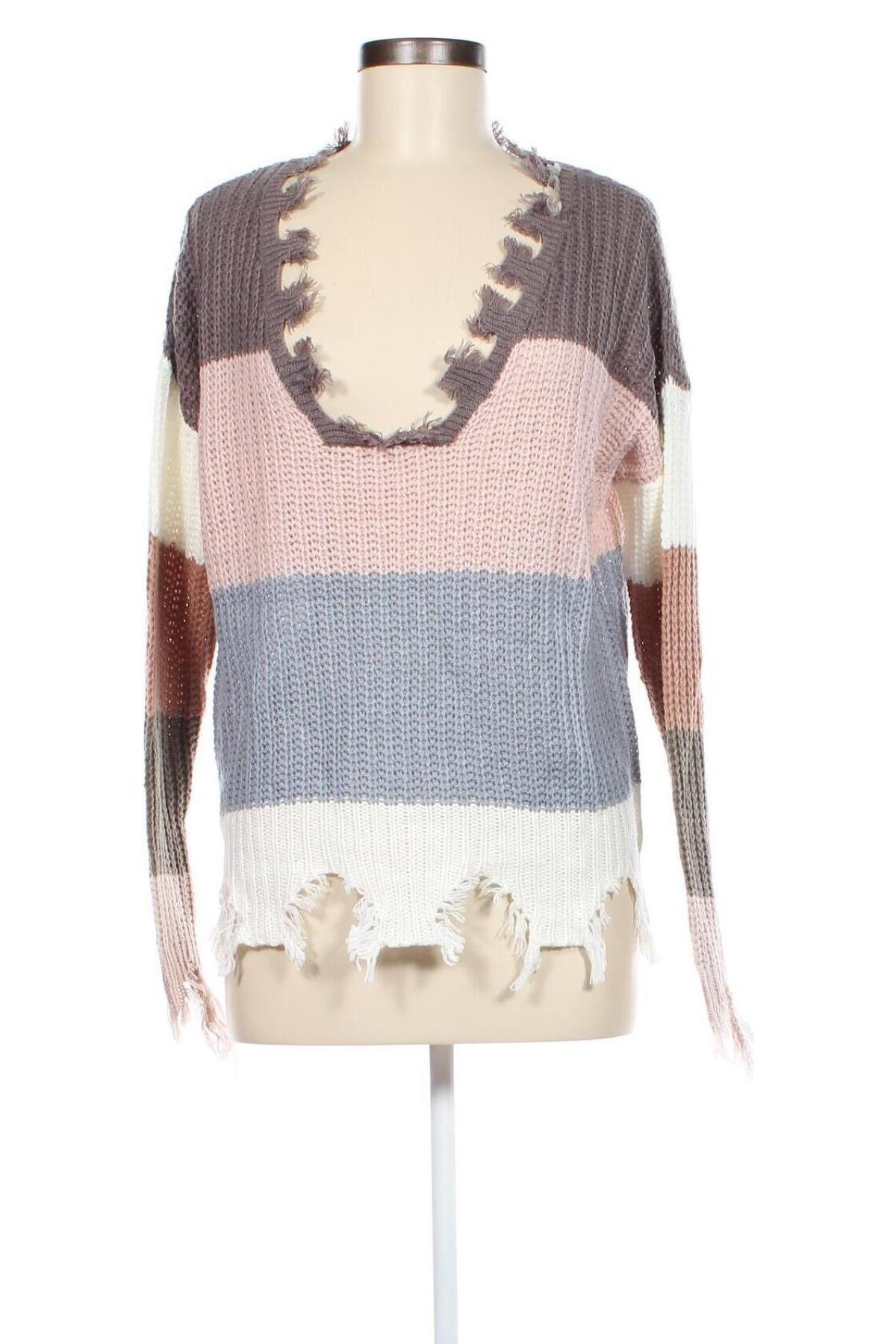 Damenpullover Trendy Threads, Größe M, Farbe Mehrfarbig, Preis € 2,45