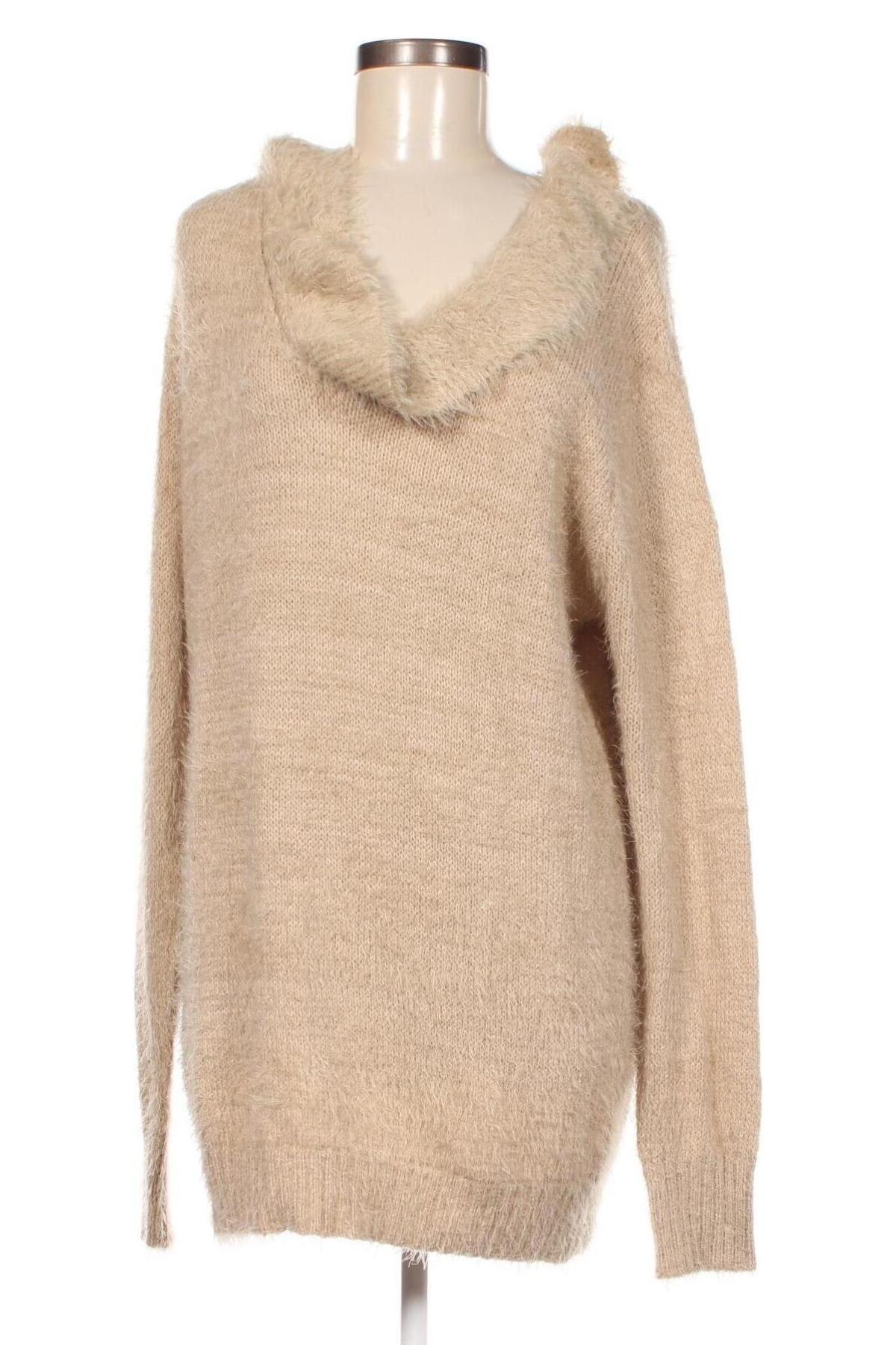 Дамски пуловер Zeagoo, Размер M, Цвят Бял, Цена 10,12 лв.