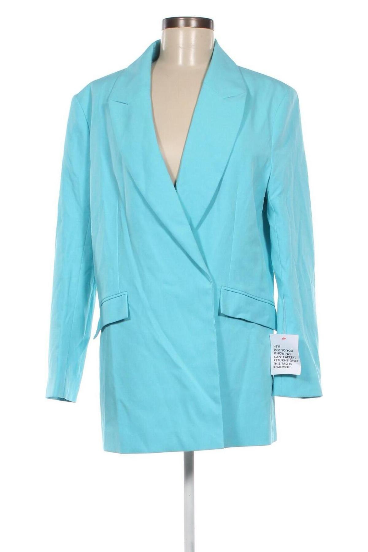 Γυναικείο σακάκι ASOS, Μέγεθος M, Χρώμα Μπλέ, Τιμή 66,49 €