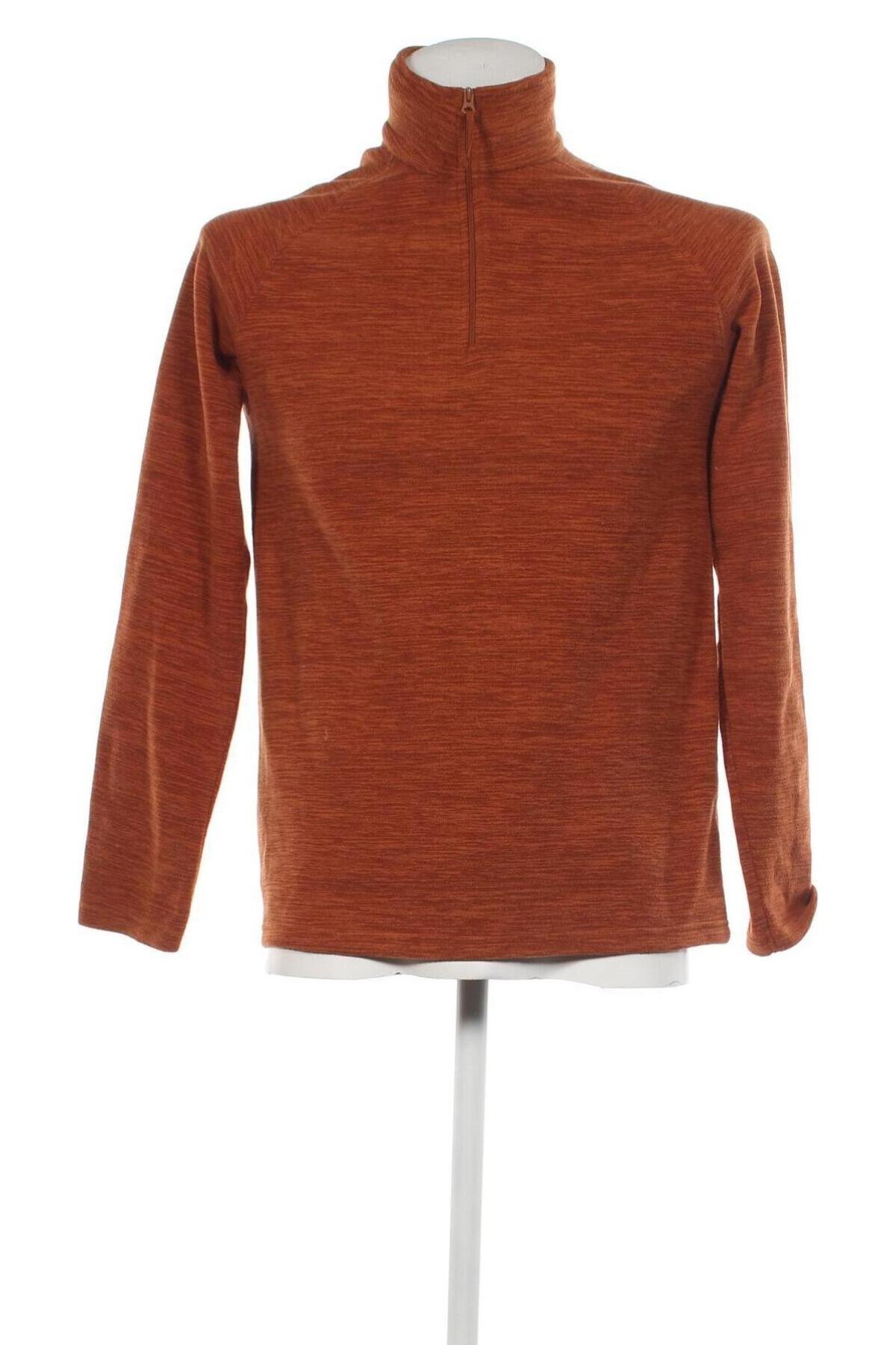 Мъжка поларена блуза Mountain Warehouse, Размер XS, Цвят Оранжев, Цена 6,24 лв.