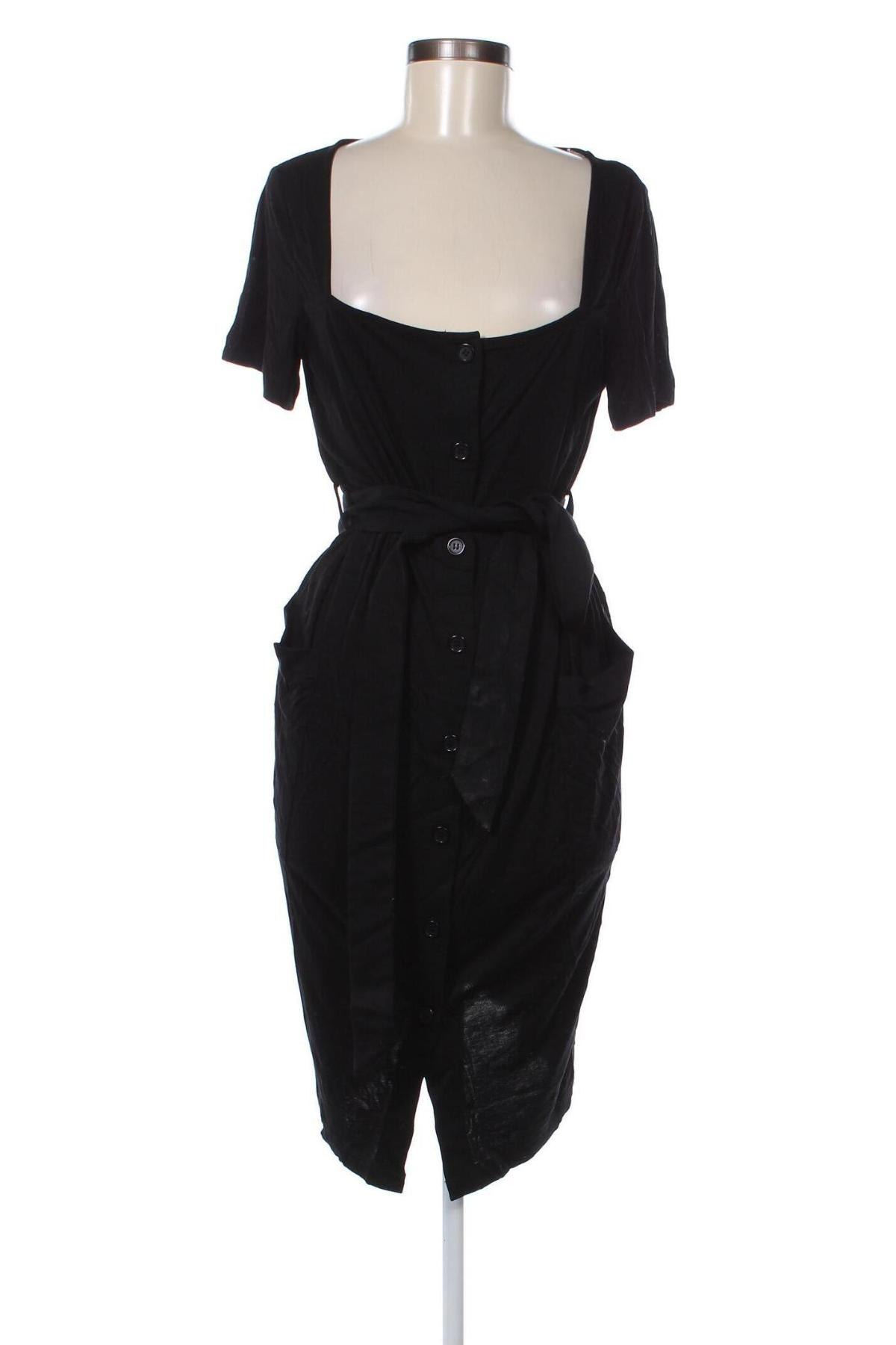 Kleid French Connection, Größe M, Farbe Schwarz, Preis 31,57 €