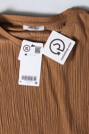 Bluză pentru gravide Orsay, Mărime XS, Culoare Maro, Preț 28,55 Lei