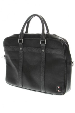 Чанта за лаптоп Tommy Hilfiger, Цвят Черен, Цена 148,40 лв.
