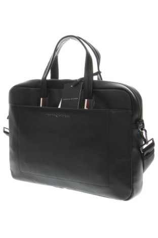 Geantă de laptop Tommy Hilfiger, Culoare Negru, Preț 610,99 Lei