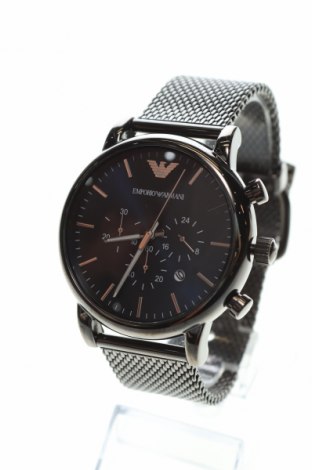 Часовник Emporio Armani, Цвят Сив, Цена 531,79 лв.