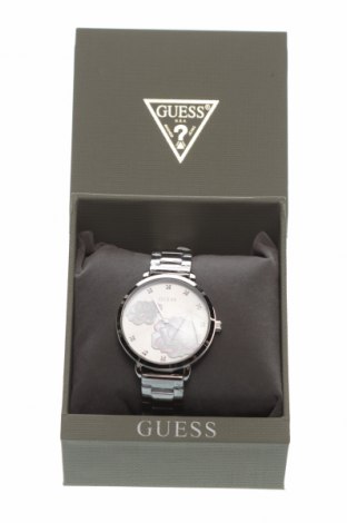 Часовник Guess, Цвят Сребрист, Цена 301,00 лв.