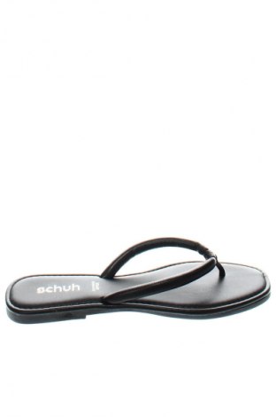Γυναικείες παντόφλες Schuh, Μέγεθος 39, Χρώμα Μαύρο, Τιμή 13,04 €