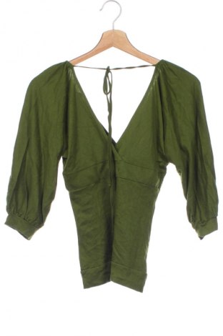 Дамска блуза, Размер S, Цвят Зелен, Цена 36,11 лв.