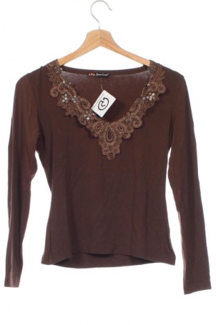 Γυναικεία μπλούζα, Μέγεθος XS, Χρώμα Καφέ, Τιμή 9,74 €