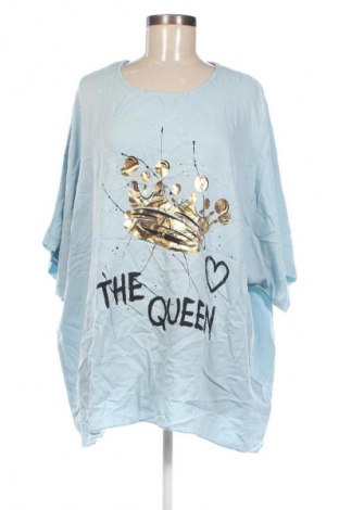 Γυναικεία μπλούζα, Μέγεθος 3XL, Χρώμα Μπλέ, Τιμή 10,55 €