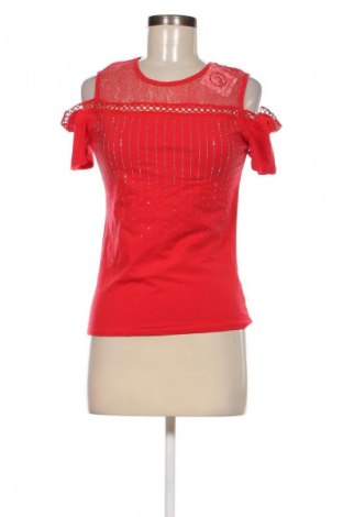 Damen Shirt, Größe S, Farbe Rot, Preis 5,29 €