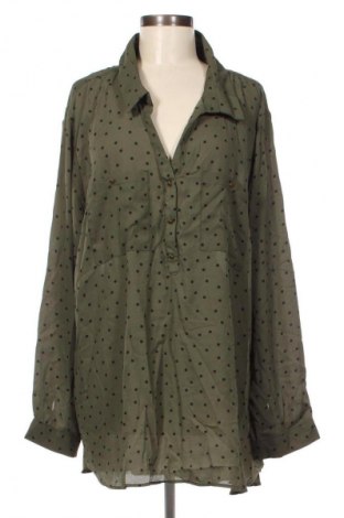 Γυναικεία μπλούζα, Μέγεθος 3XL, Χρώμα Πράσινο, Τιμή 11,75 €