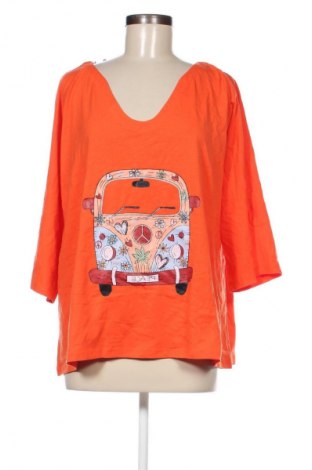 Damen Shirt, Größe S, Farbe Orange, Preis 21,57 €