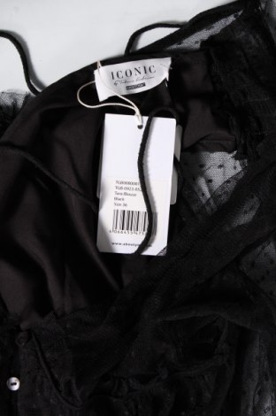 Дамска блуза ABOUT YOU x Iconic by Tatiana Kucharova, Размер S, Цвят Черен, Цена 38,50 лв.