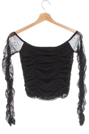 Γυναικεία μπλούζα Amisu, Μέγεθος XS, Χρώμα Μαύρο, Τιμή 5,84 €