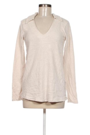 Γυναικεία μπλούζα Amisu, Μέγεθος XS, Χρώμα  Μπέζ, Τιμή 5,88 €