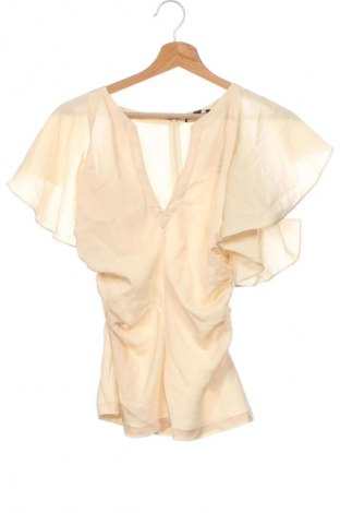 Дамска блуза Bebe, Размер XS, Цвят Бежов, Цена 48,00 лв.