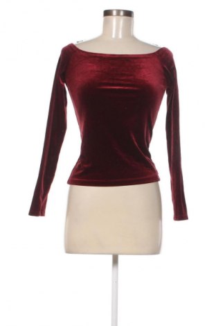 Дамска блуза Bershka, Размер M, Цвят Червен, Цена 19,00 лв.