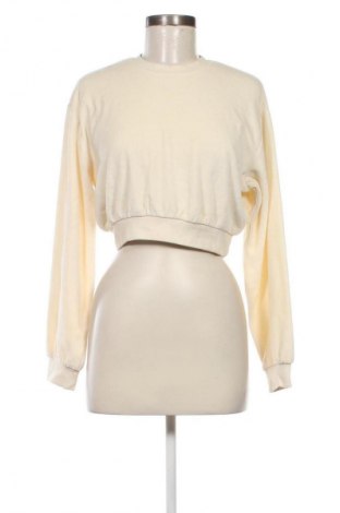 Дамска блуза Bershka, Размер XS, Цвят Екрю, Цена 9,50 лв.