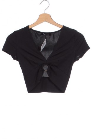 Bluză de femei Bershka, Mărime XS, Culoare Negru, Preț 21,99 Lei