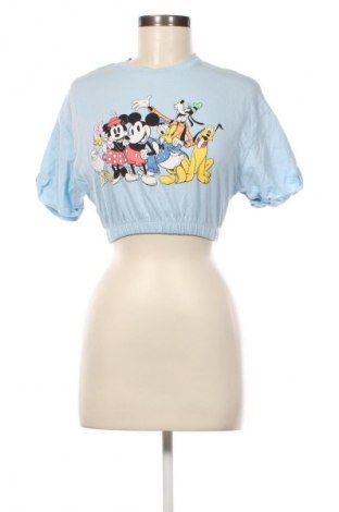 Damen Shirt Bershka, Größe XS, Farbe Blau, Preis 5,95 €