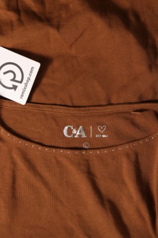 Damen Shirt C&A, Größe L, Farbe Braun, Preis € 13,22