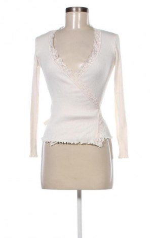 Γυναικεία μπλούζα Caroll, Μέγεθος M, Χρώμα Εκρού, Τιμή 24,48 €