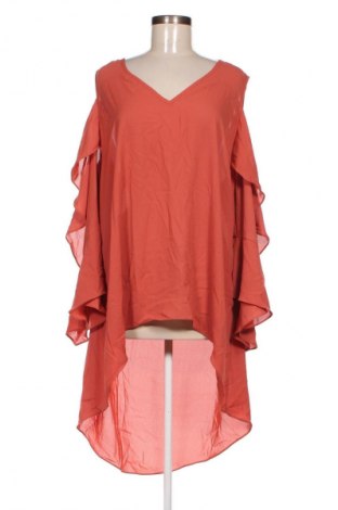Damen Shirt City Chic, Größe 3XL, Farbe Orange, Preis 21,57 €
