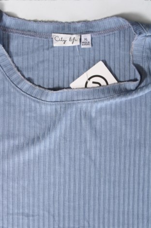 Damen Shirt City life, Größe XL, Farbe Blau, Preis € 7,27