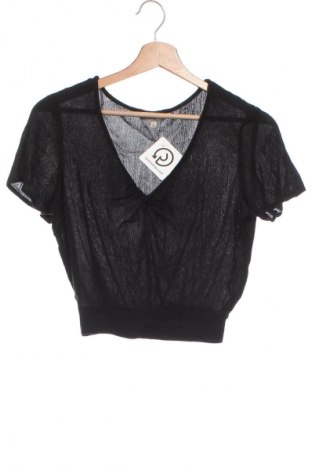 Дамска блуза Clockhouse, Размер XS, Цвят Черен, Цена 11,29 лв.