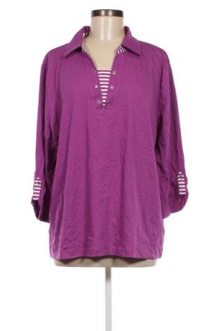 Γυναικεία μπλούζα Collection L, Μέγεθος XXL, Χρώμα Βιολετί, Τιμή 11,75 €