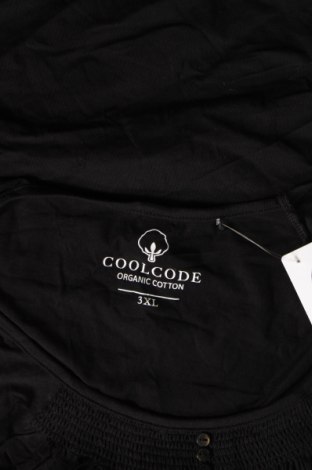 Γυναικεία μπλούζα Cool Code, Μέγεθος 3XL, Χρώμα Μαύρο, Τιμή 11,75 €