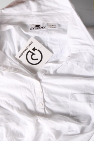 Γυναικεία μπλούζα Crane, Μέγεθος S, Χρώμα Λευκό, Τιμή 4,70 €