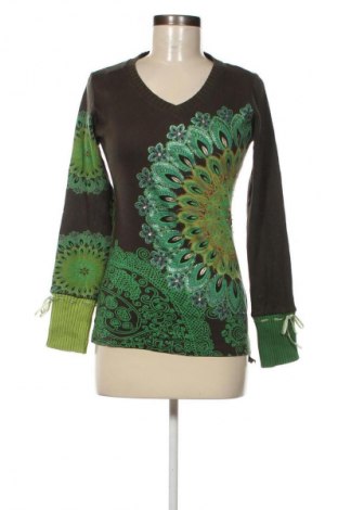 Bluză de femei Desigual, Mărime M, Culoare Verde, Preț 86,84 Lei