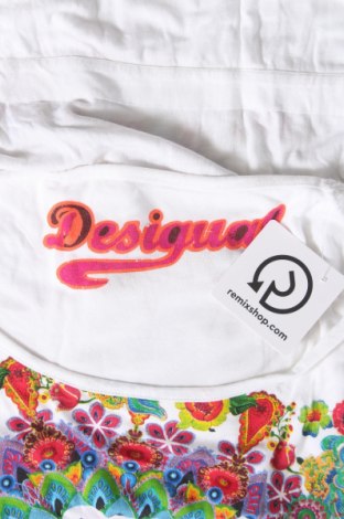 Дамска блуза Desigual, Размер S, Цвят Бял, Цена 60,88 лв.